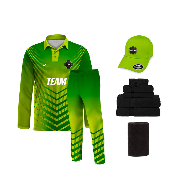 Custom Cricket team Uniform - Full Sublimation Printed, MOQ - 11 Sets - Just Adore