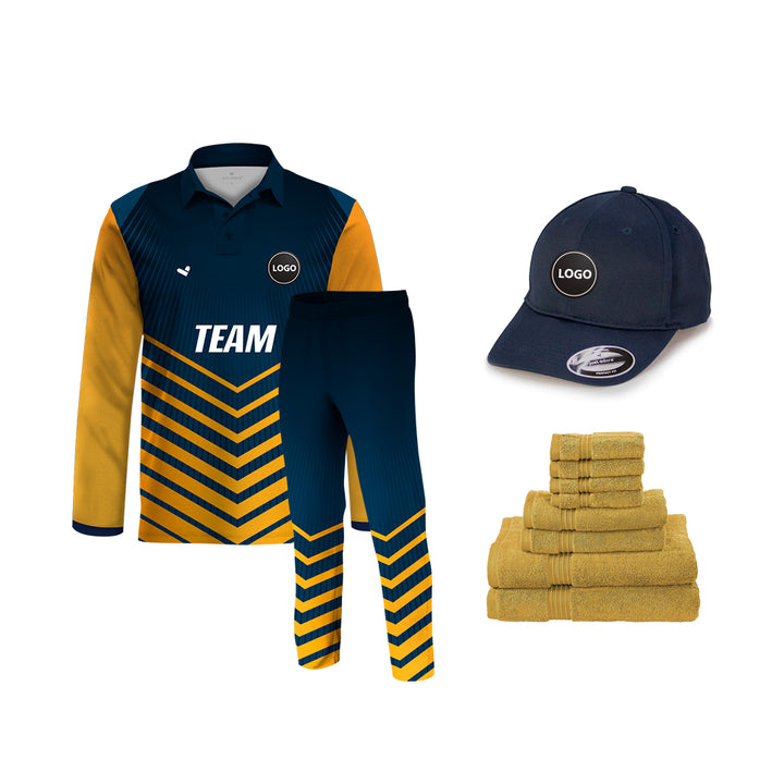 Custom Cricket team Uniform - Full Sublimation Printed, MOQ - 11 Sets - Just Adore