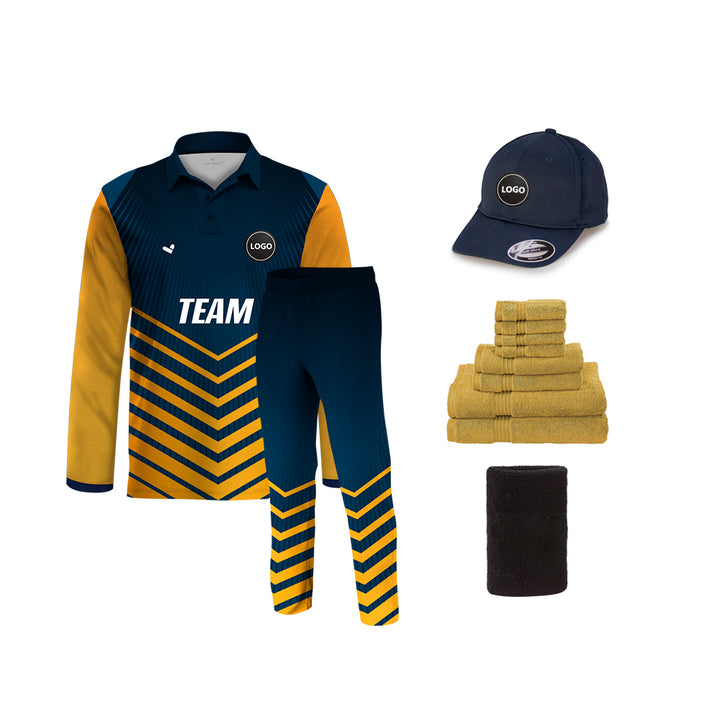 Custom Cricket team Uniform - Full Sublimation Printed, MOQ - 11 Sets - Just Adore