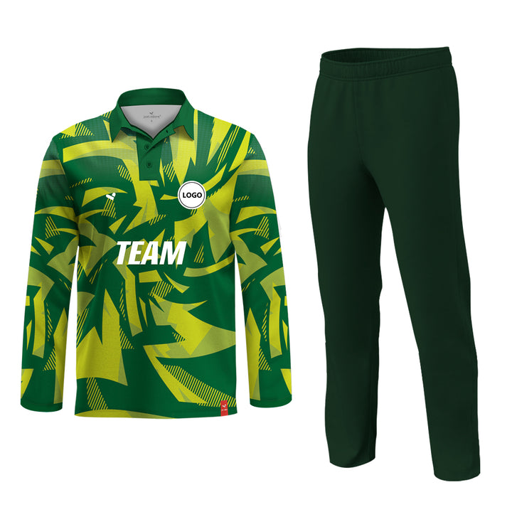 Purple Cricket Uniform with name and number, Printed jersey and Plain Pant - MOQ 11 Sets - Just Adore