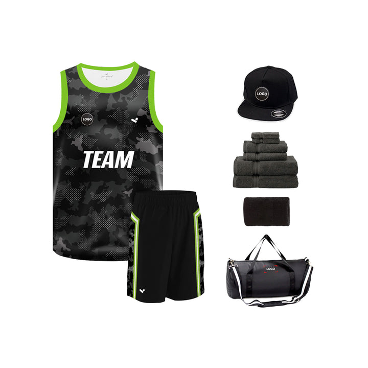 Youth Basketball Uniform set, Jersey and Shorts MOQ 6 Pcs - Just Adore