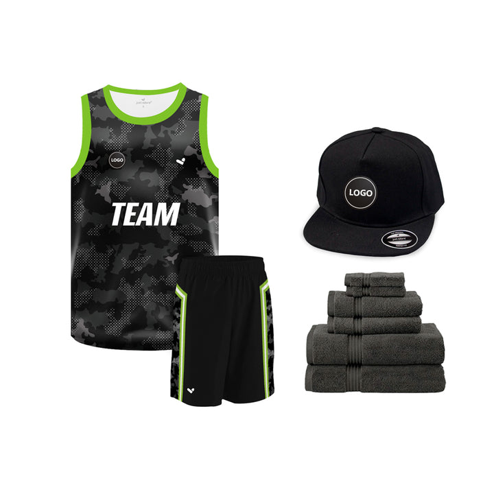 Youth Basketball Uniform set, Jersey and Shorts MOQ 6 Pcs - Just Adore