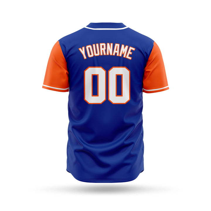 Custom Baseball team blue jerseys, MOQ - 9 Pcs - Just Adore