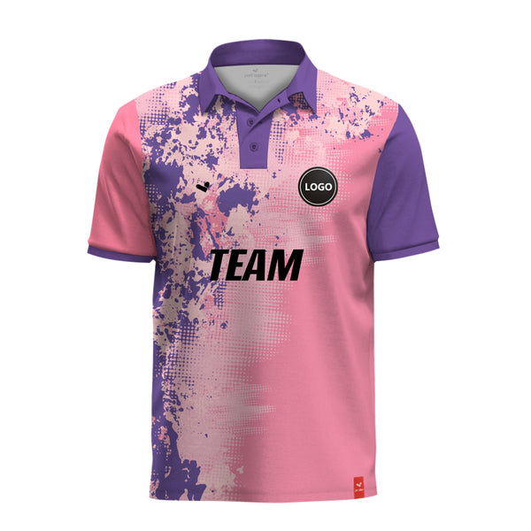 Pink Cricket team Custom jersey, MOQ 11 Pcs - Just Adore