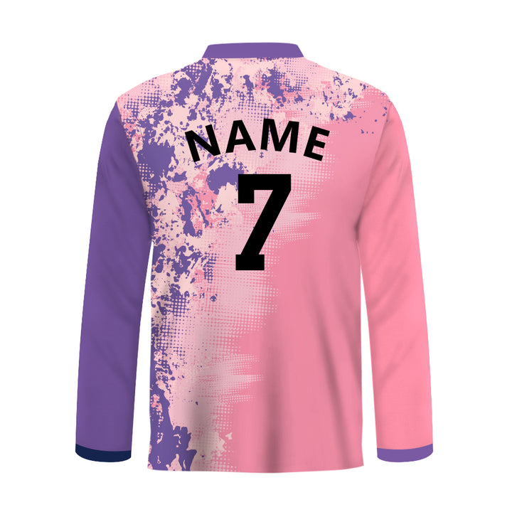 Pink Cricket team Custom jersey, MOQ 11 Pcs - Just Adore