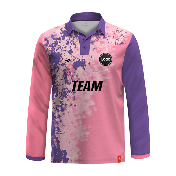 Pink Cricket team Custom jersey, MOQ 11 Pcs - Just Adore