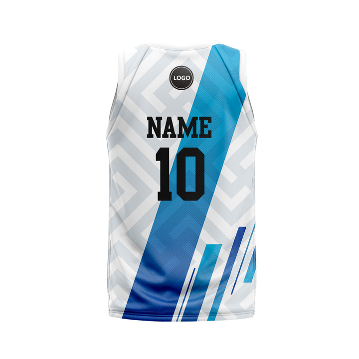 Full Sublimation Printed Basketball Team uniform Jersey MOQ 6 Pcs - Just Adore