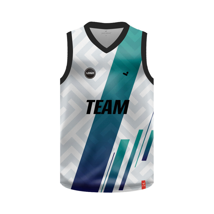 Full Sublimation Printed Basketball Team uniform Jersey MOQ 6 Pcs - Just Adore