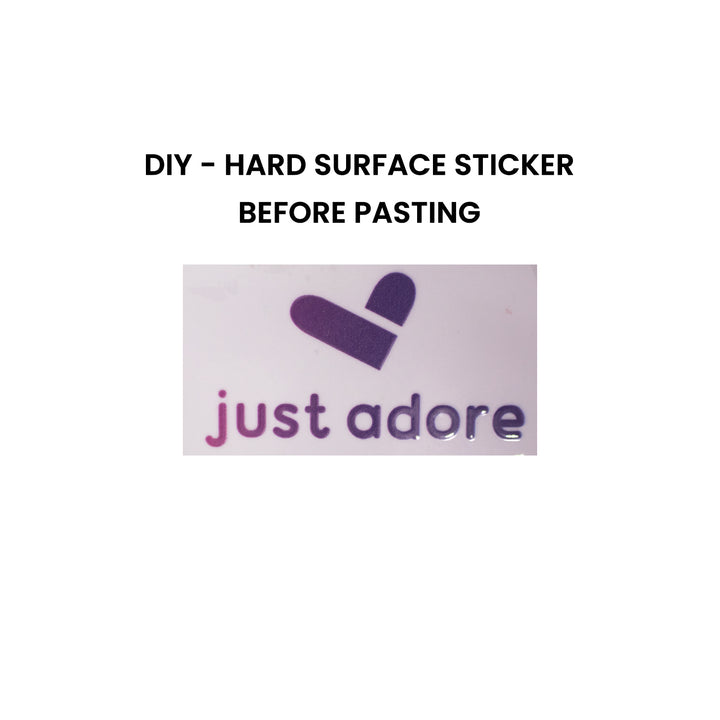 Stickers for Hard Surface DIY, MOQ - 24 pcs - Just Adore