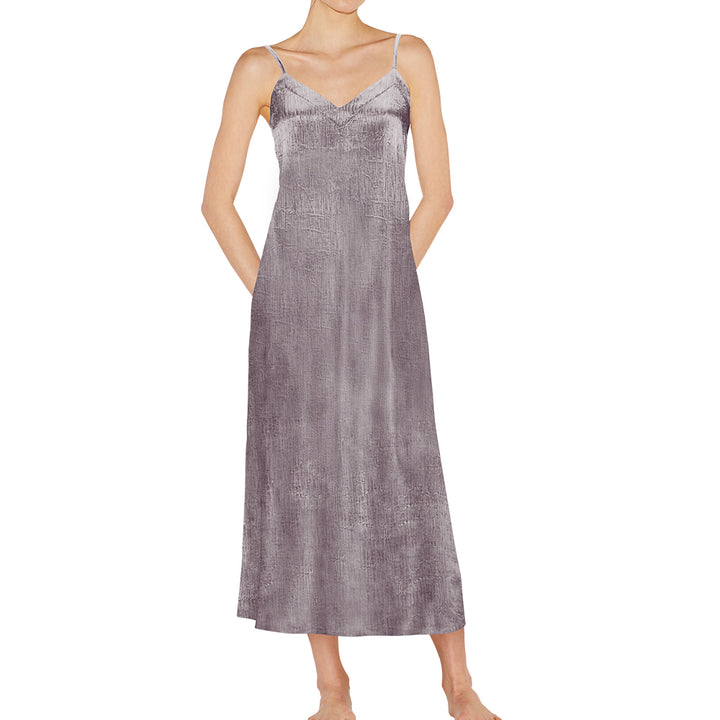 Slip Dress Long – Crepe Satin - Just Adore