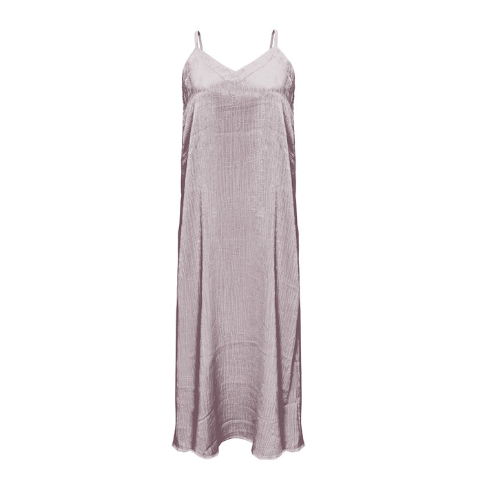 Slip Dress Long – Crepe Satin - Just Adore