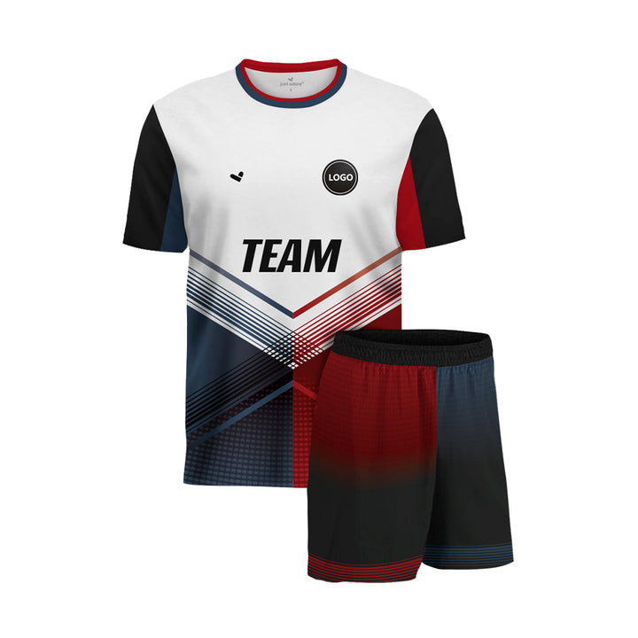 Full Printed Soccer Uniform - Jersey & Shorts, MOQ - 11 Sets - Just Adore