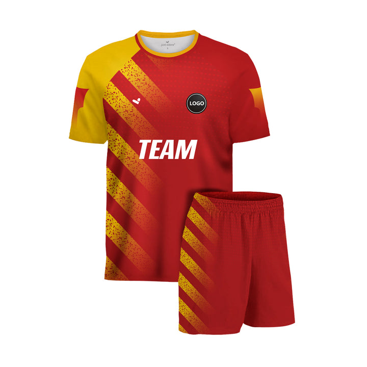 Soccer uniforms custom Jersey and Shorts set MOQ - 11 Sets - Just Adore