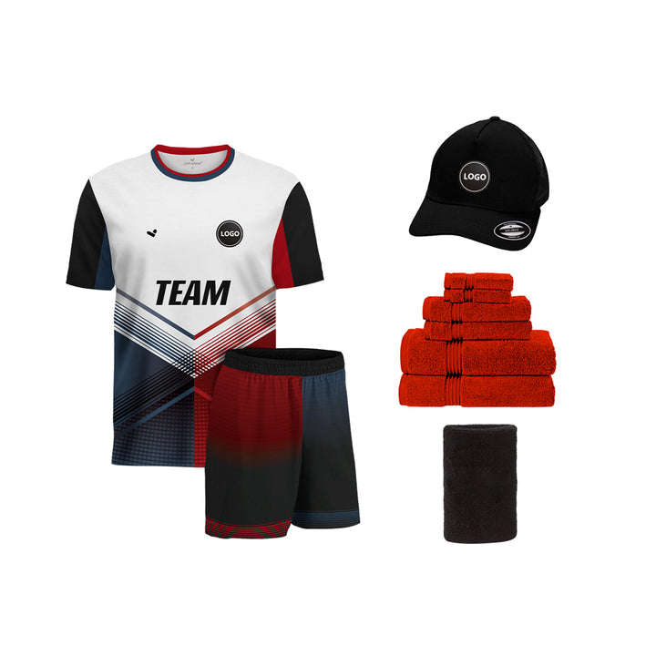 Full Printed Soccer Uniform - Jersey & Shorts, MOQ - 11 Sets - Just Adore