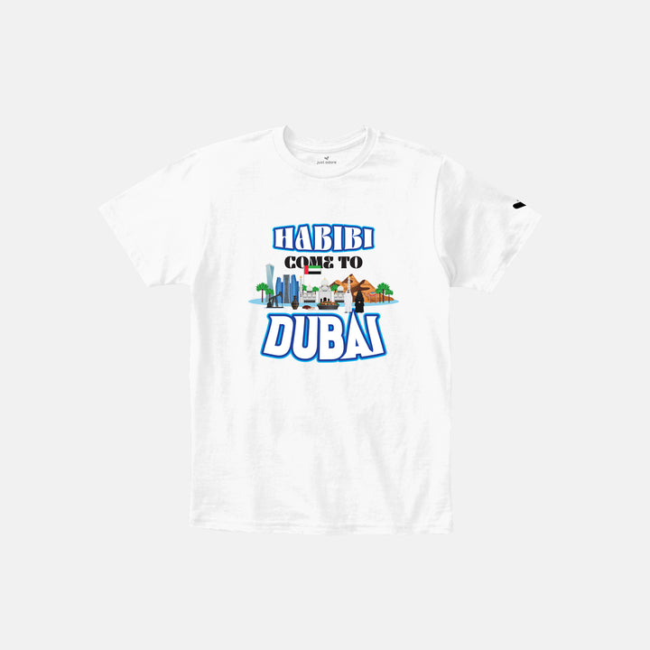 Habibi come to Dubai Kids tshirt - Just Adore