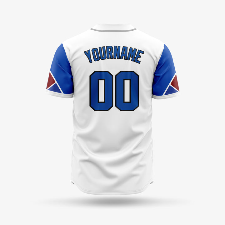 Full sublimation White baseball tshirt bulk, MOQ - 9 Pcs - Just Adore