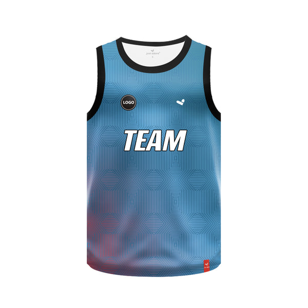 Gradient designed Basketball team jersey bulk, MOQ 6 Pcs - Just Adore