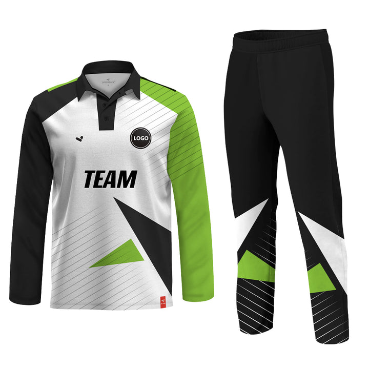 Full Sublimation Printed Cricket Team Uniform set , MOQ - 11 Sets - Just Adore