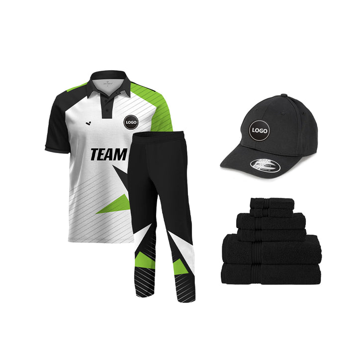 Full Sublimation Printed Cricket Team Uniform set , MOQ - 11 Sets - Just Adore