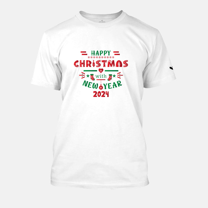 Happy Christmas and New Year T-shirt - Unisex - Just Adore