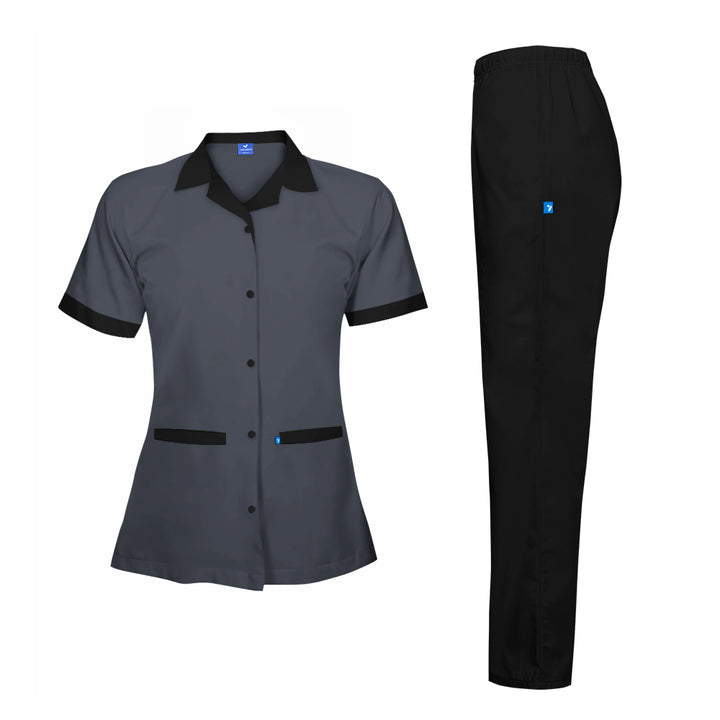 Cleaners Uniform Short Sleeve Shirt & Pant Set - Unisex - Just Adore