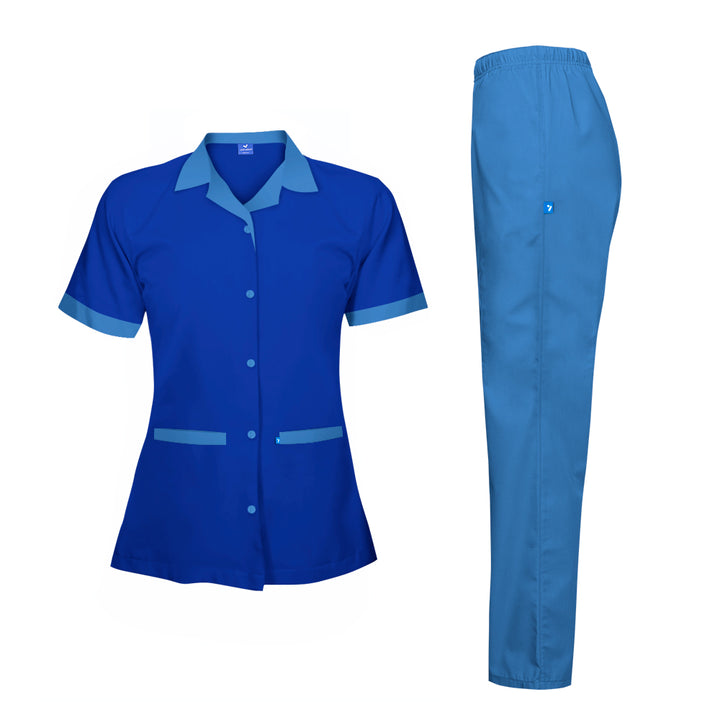 Cleaners Uniform Short Sleeve Shirt & Pant Set - Unisex - Just Adore