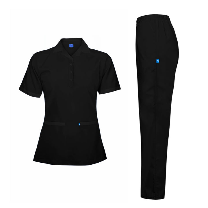 Housekeeping Uniform Short Sleeve Shirt & Pant Set - Unisex - Just Adore