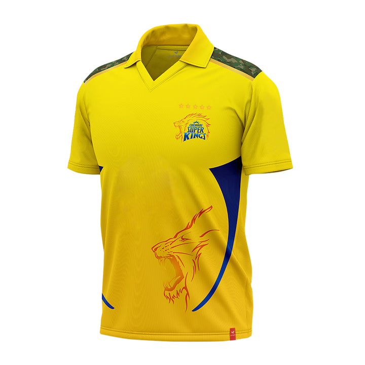 Chennai super Kings (CSK) 2024 Fan Jersey - Just Adore