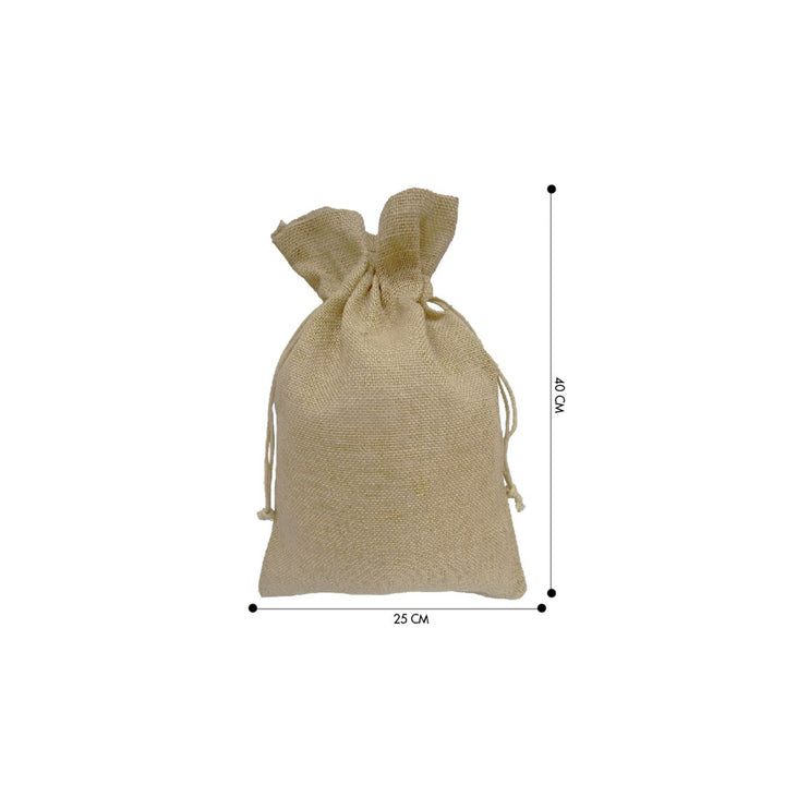 Jute String Pouches, Blank - Just Adore