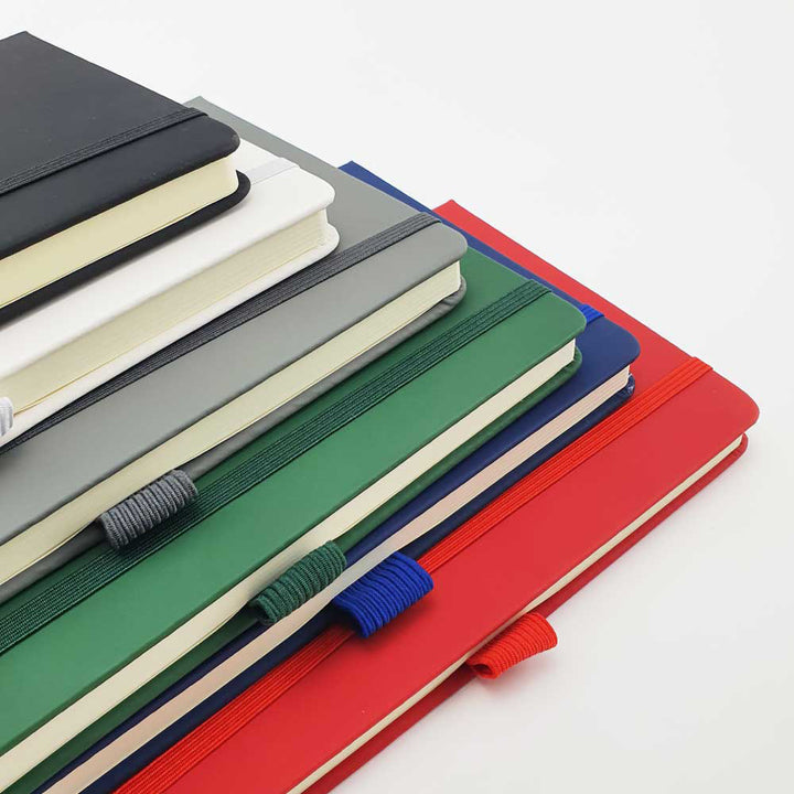 PU Leather A5 Notebooks, Blank - Just Adore