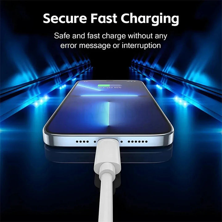 Charging Cable, Type C to Lightening cable, Fast charging, White - Just Adore