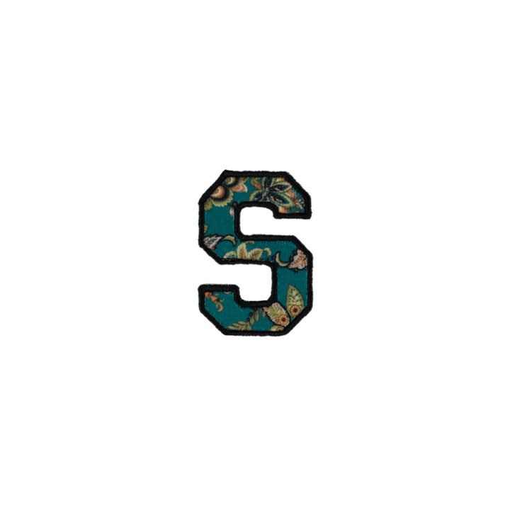 Embroidery Patches - Iron on, Floral Green - Just Adore