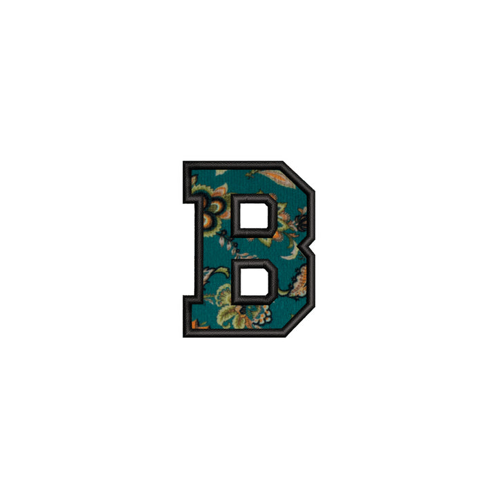 Embroidery Patches - Iron on, Floral Green - Just Adore