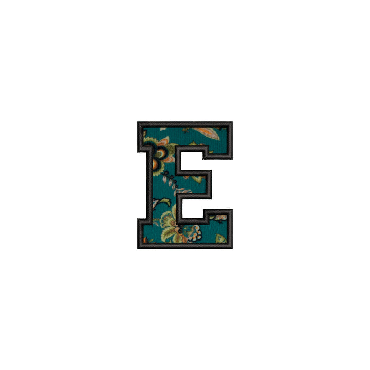 Embroidery Patches - Iron on, Floral Green - Just Adore