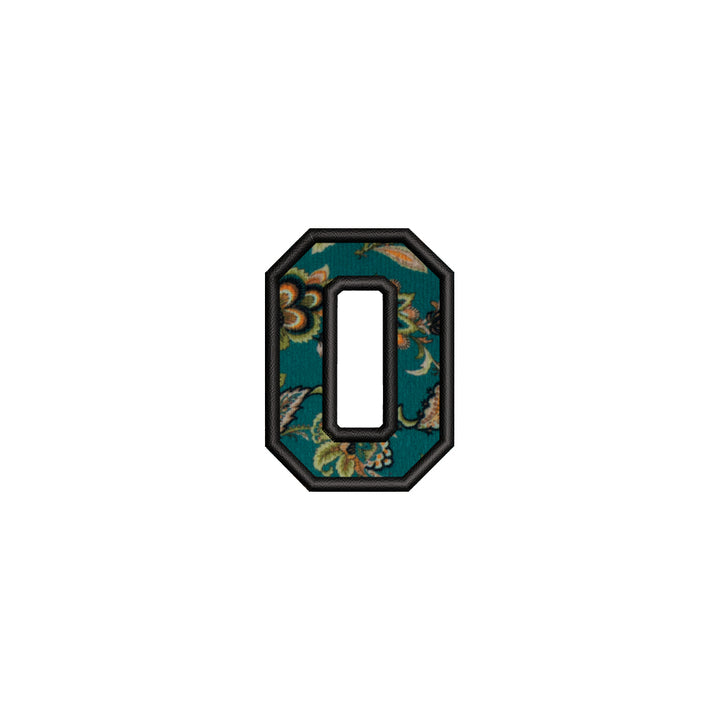 Embroidery Patches - Iron on, Floral Green - Just Adore