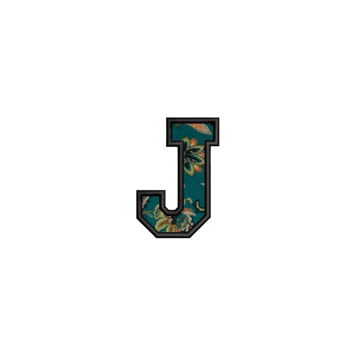 Embroidery Patches - Iron on, Floral Green - Just Adore