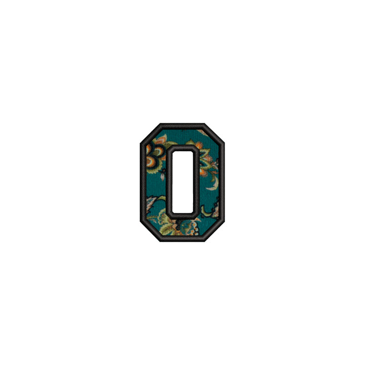 Embroidery Patches - Iron on, Floral Green - Just Adore