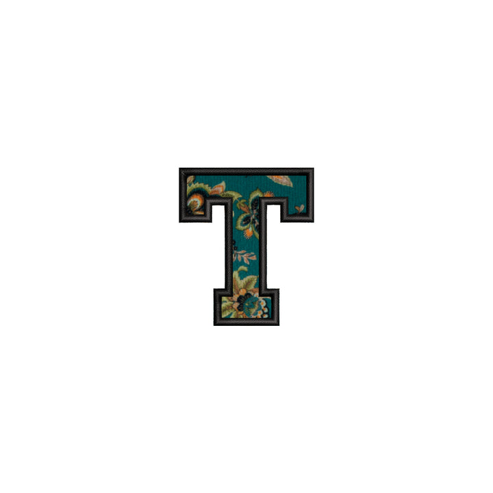 Embroidery Patches - Iron on, Floral Green - Just Adore