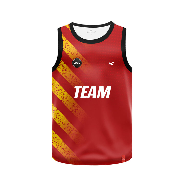 Navy color Sublimation basketball team Jersey MOQ 6 Pcs - Just Adore