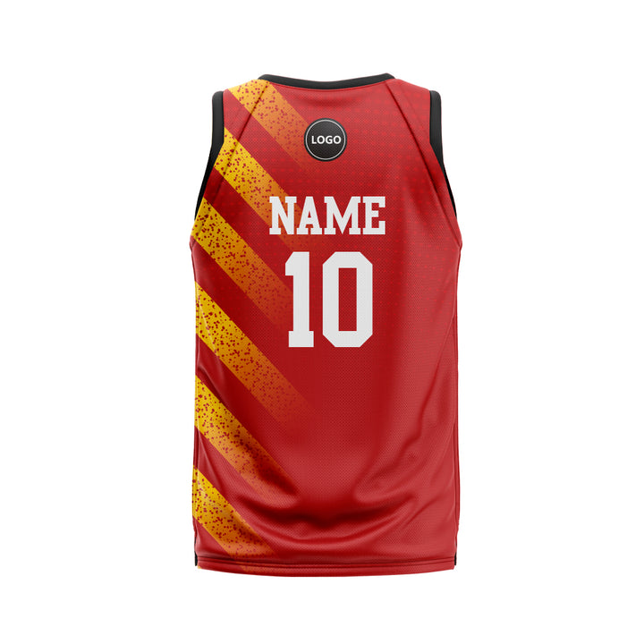 Navy color Sublimation basketball team Jersey MOQ 6 Pcs - Just Adore