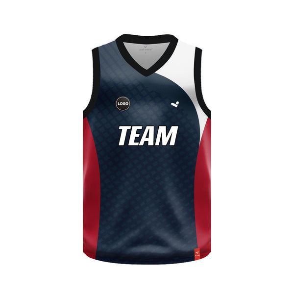 Basketball Team Jersey with personalized name and number, MOQ 6 Pcs - Just Adore