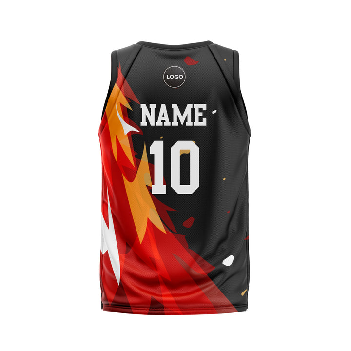 Personalized Sports Uniform for Men, Basketball Jersey, MOQ 6 Pcs - Just Adore