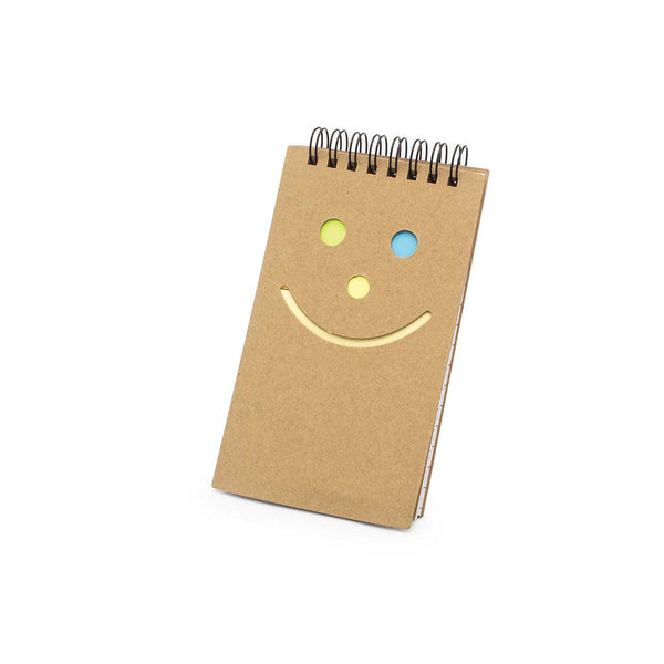 Notepad with Sticky Note, Blank - Just Adore