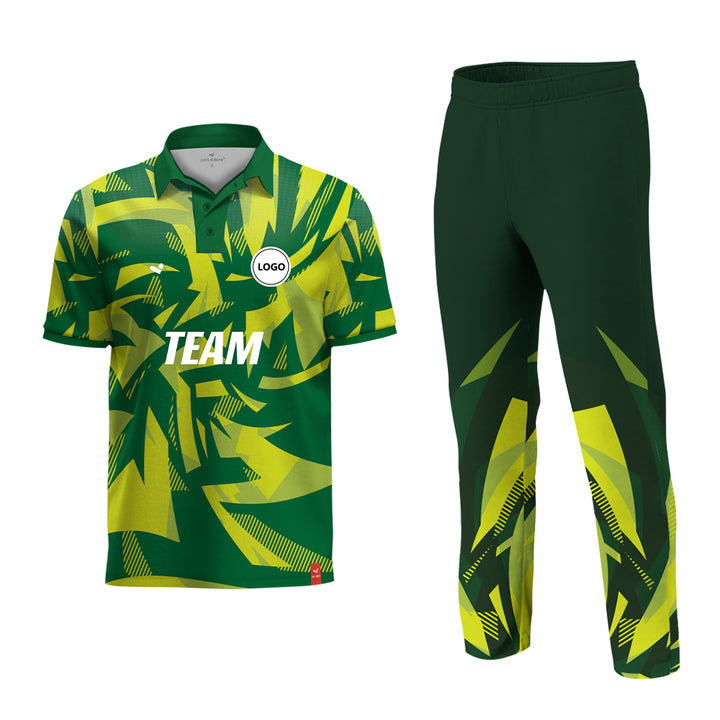 Purple color Full printed Cricket Team Uniform set , MOQ - 11 Sets - Just Adore