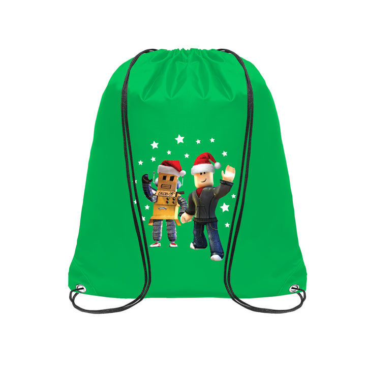 Roblox Christmas Special Draw String Bag - Just Adore