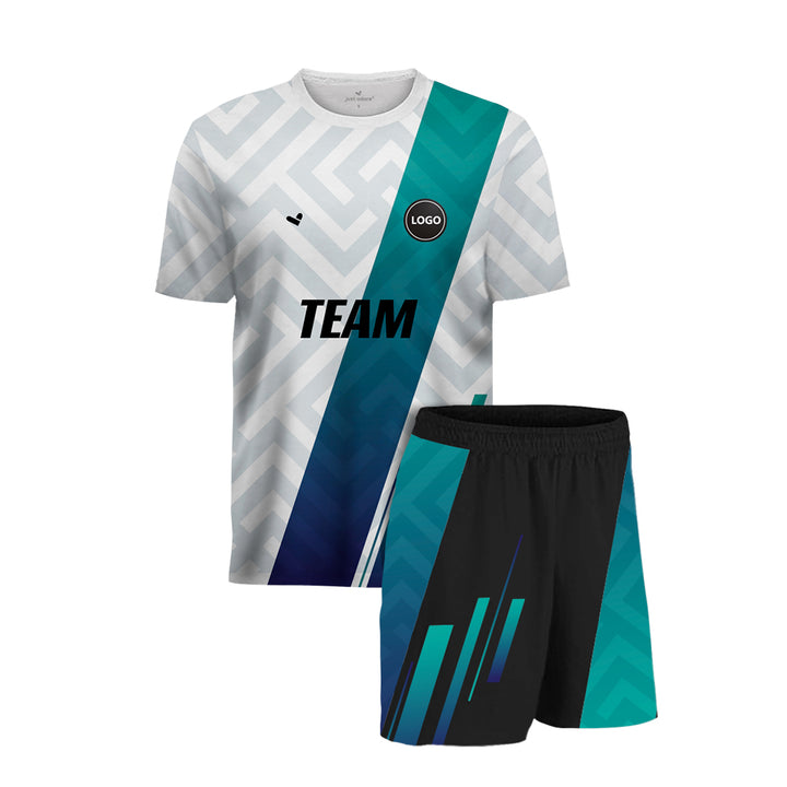 Numbered Soccer jerseys with Shorts MOQ - 11 Sets - Just Adore