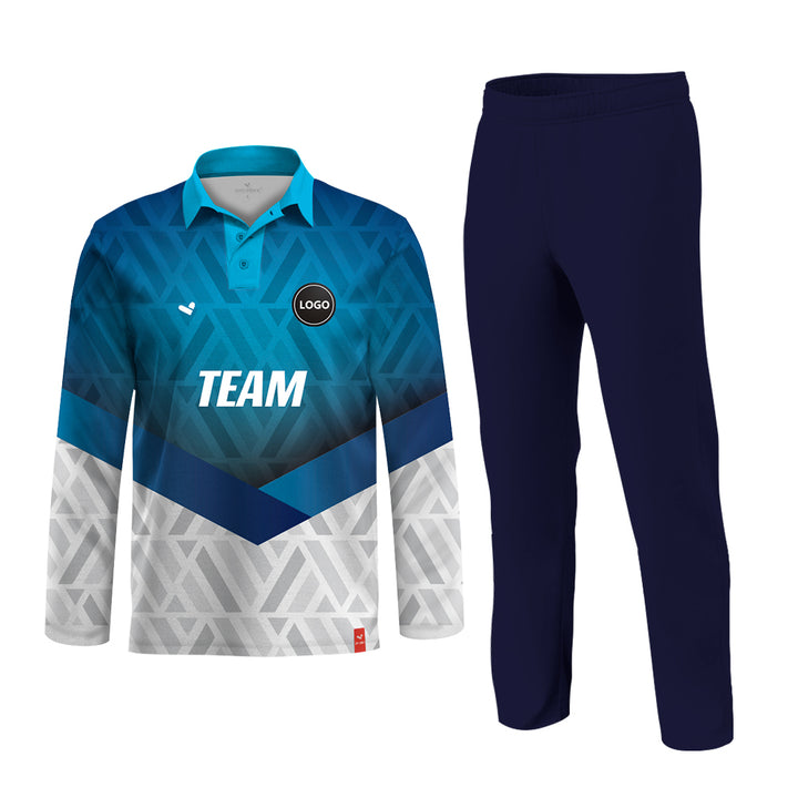 Red Cricket Jersey Full set, Printed jersey and Plain Pant - MOQ 11 Sets - Just Adore