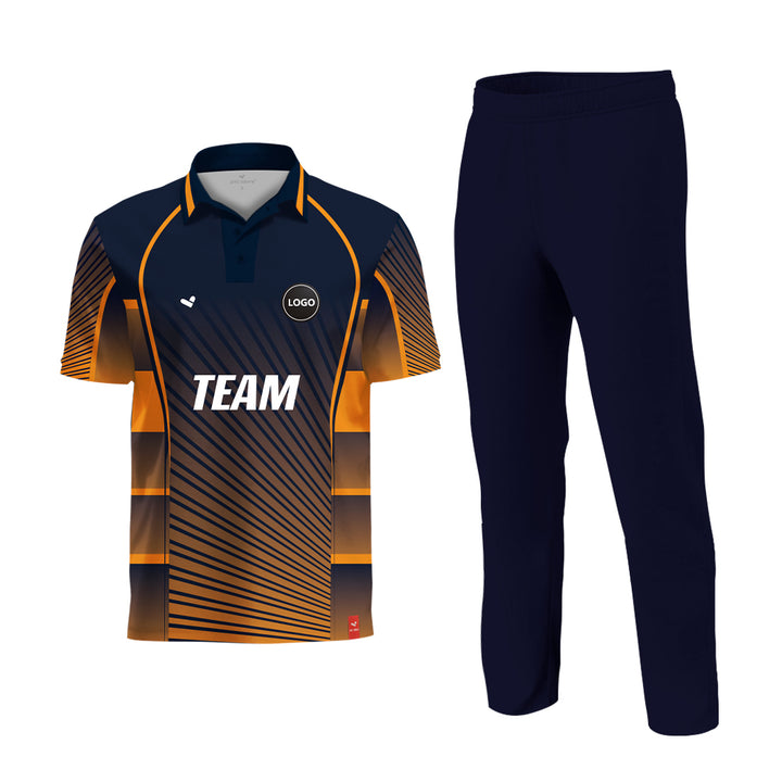 Design your own sports uniform online Jersey with Plain Trouser - MOQ 11 Sets - Just Adore