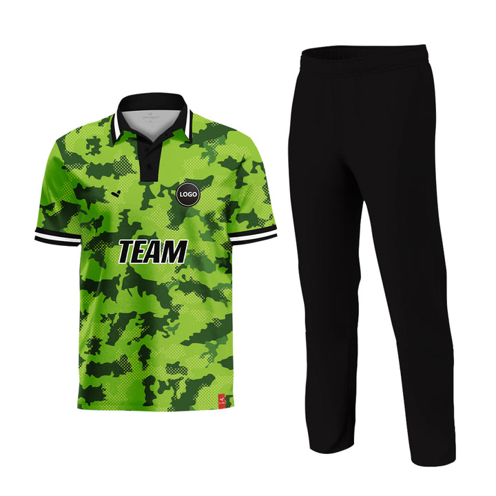 Sublimated Cricket Shirts with Plain Pant - MOQ 11 Sets - Just Adore