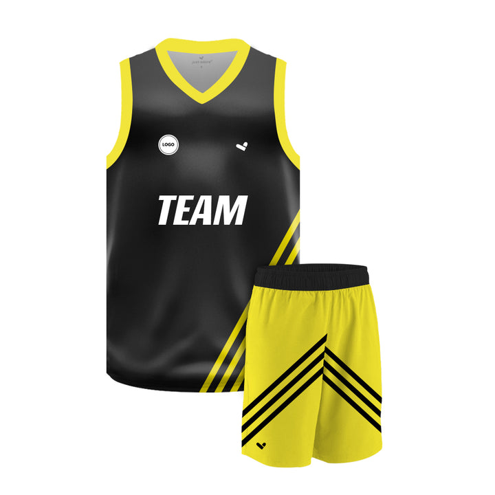 Full sublimation Basketball Jersey and shorts, MOQ 6 Pcs - Just Adore